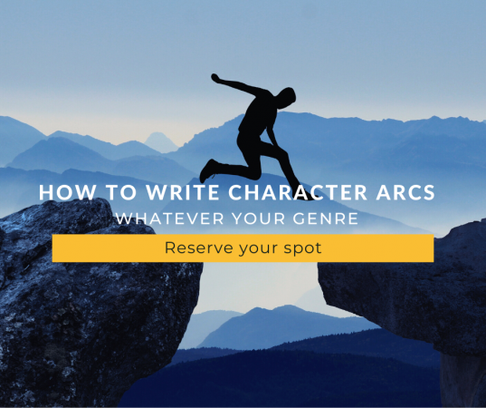 Join my how to write character arcs workshop