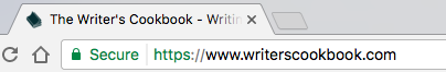 What you'll see when you visit a website with HTTPS.